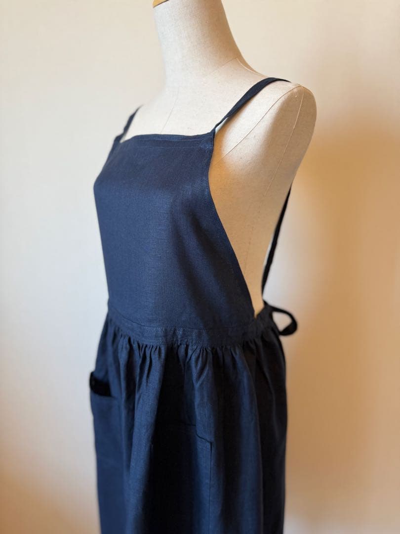 【未使用】リネンエプロン / fog linen work ＆ KURASHI