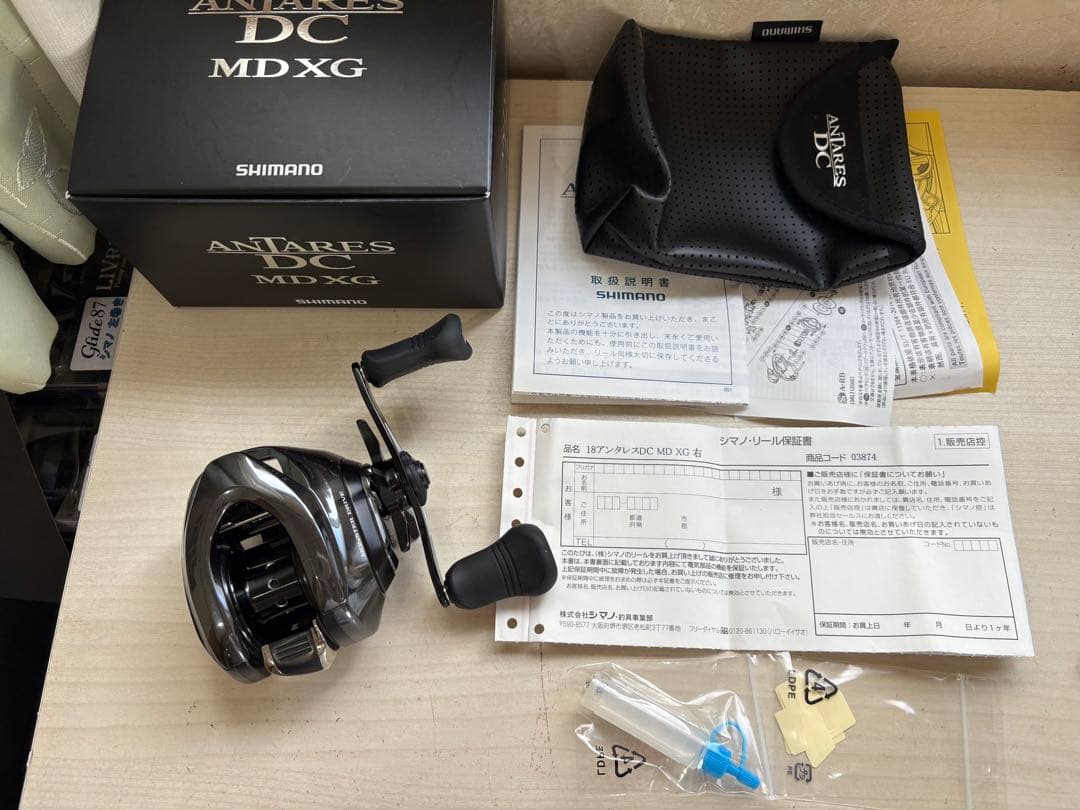 ★☆シマノ 18アンタレス DC MD XG 美品　未記入保証書