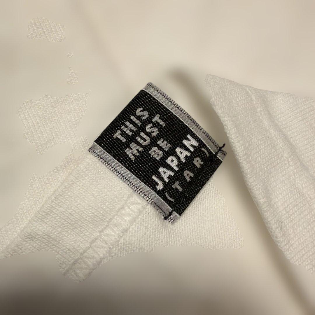 TARCOM ホワイト Tシャツ バックプリント 新品同様、試着のみ Lサイズ