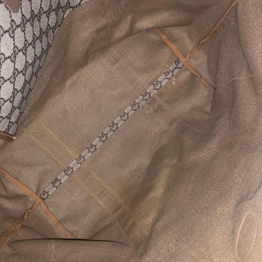 GUCCI グッチ トートバッグ シェリーライン GG柄 PVC 大容量