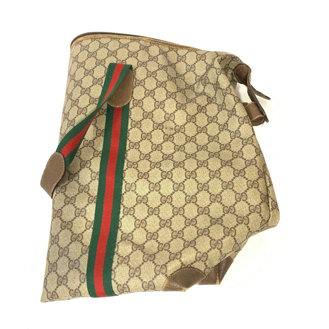GUCCI グッチ トートバッグ シェリーライン GG柄 PVC 大容量