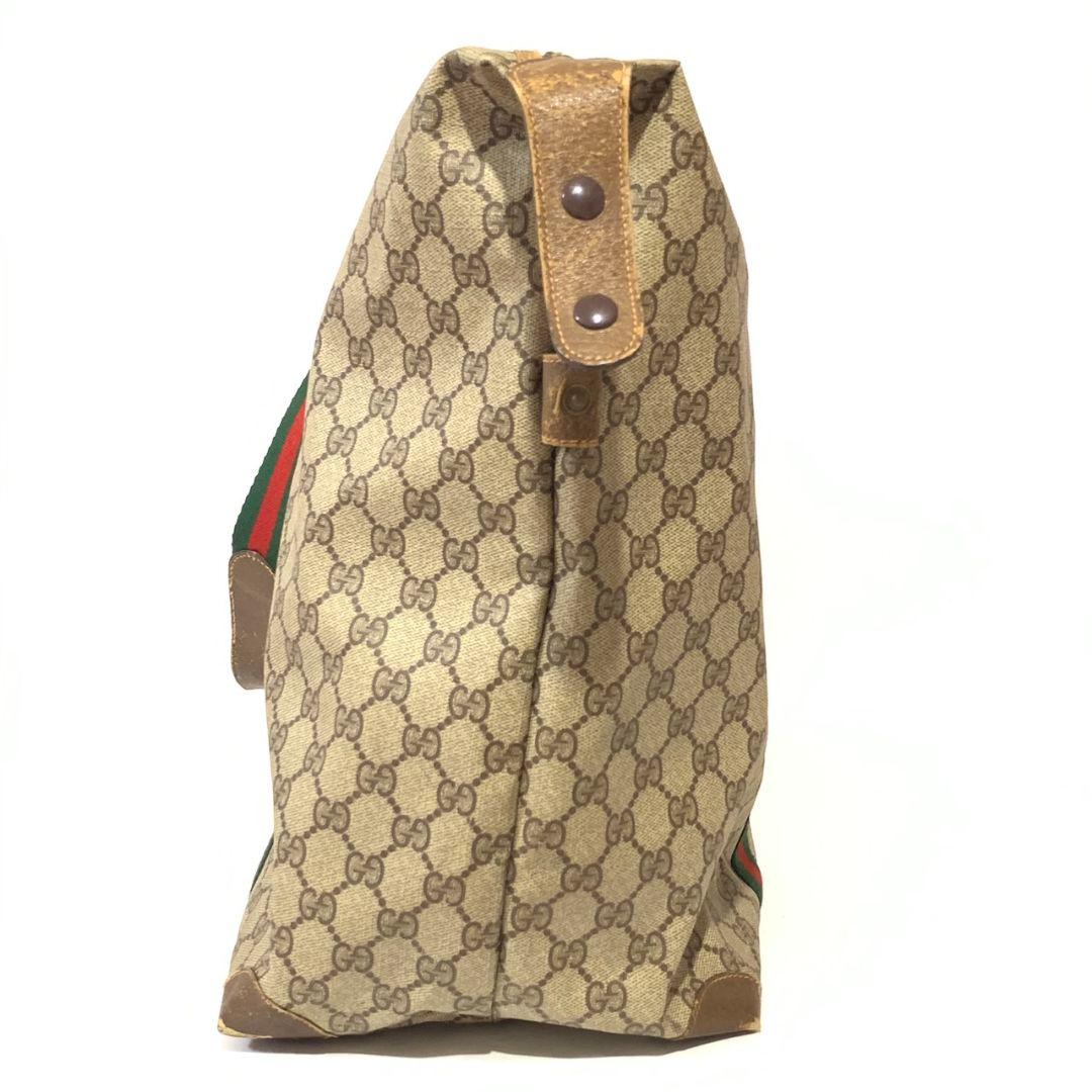 GUCCI グッチ トートバッグ シェリーライン GG柄 PVC 大容量