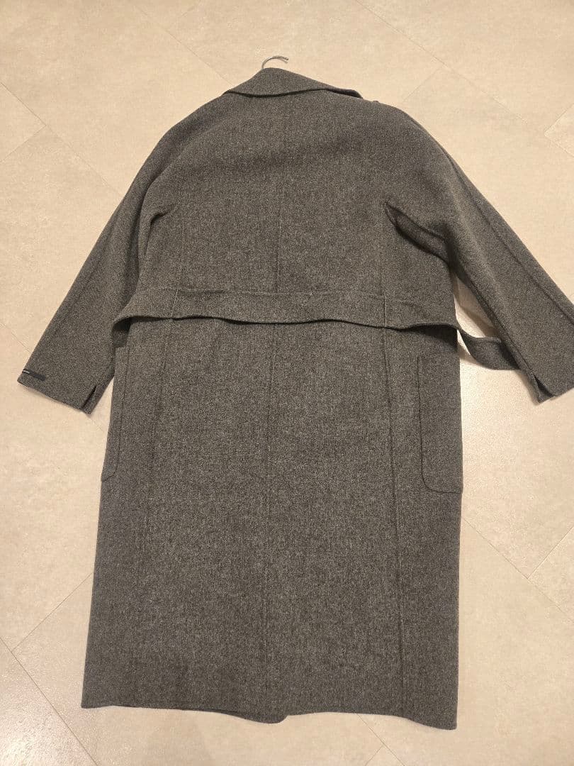 S Max Mara グレー ウール　コート 36
