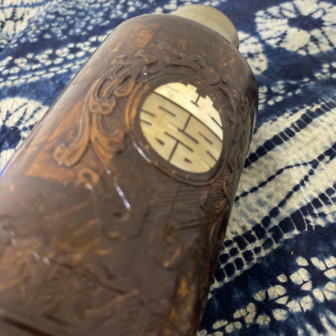 茶入　錫？茶壺