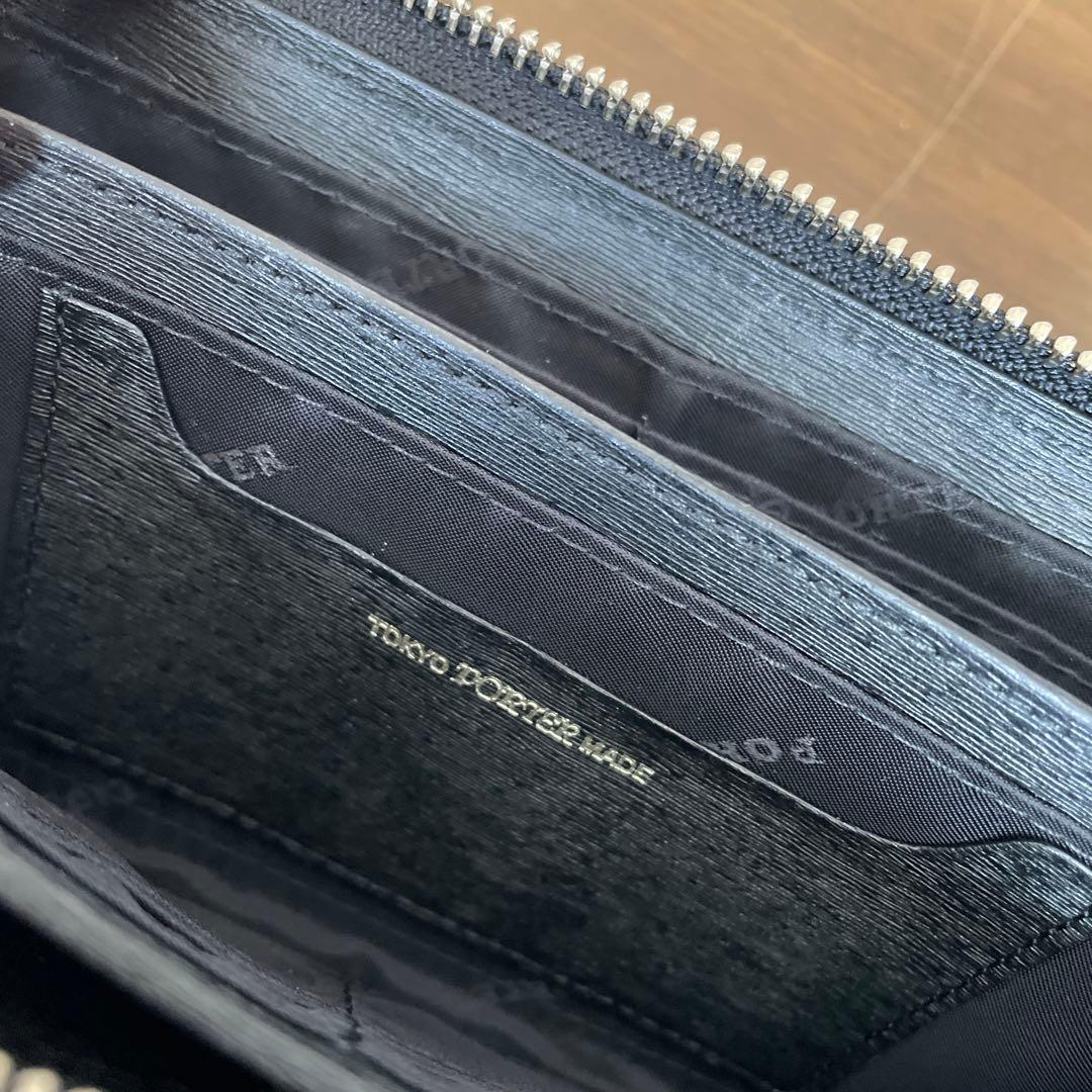 ポーター　長財布　カレント　ラウンドファスナー