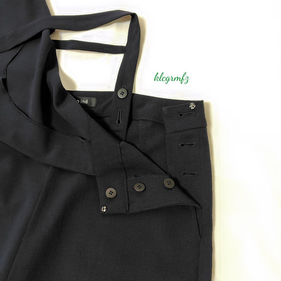 美品 mizuiro ind サロペット パンツ オーバーオール ミズイロインド