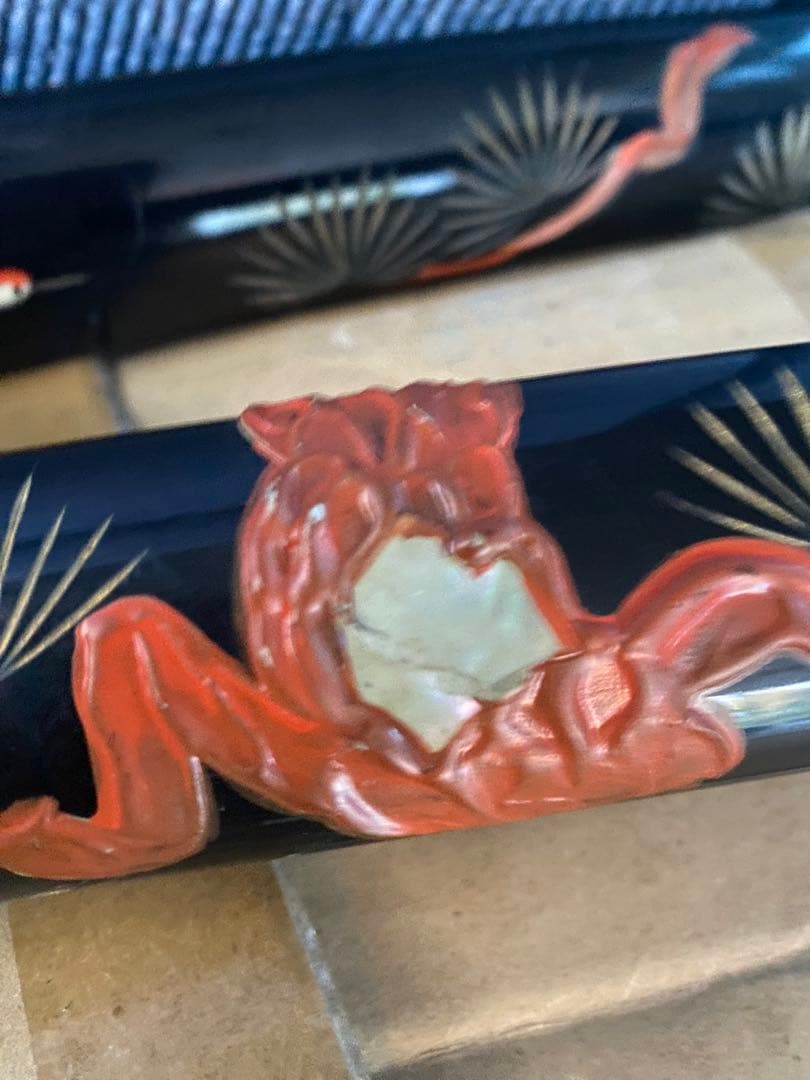 【鞘希少柄‼️】日本刀模造刀　大刀小刀台座セット