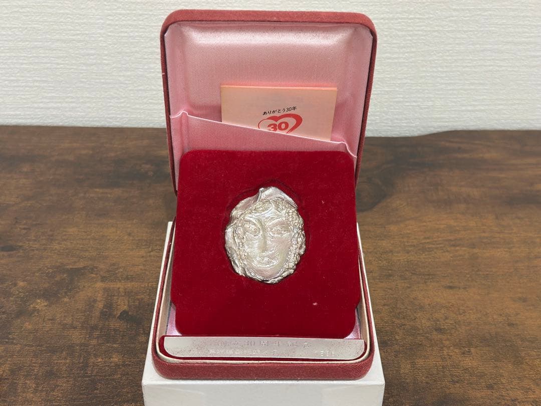 ケ*ン様 田崎真珠謹製純銀メダル タサキ sv1000 記念品 30年