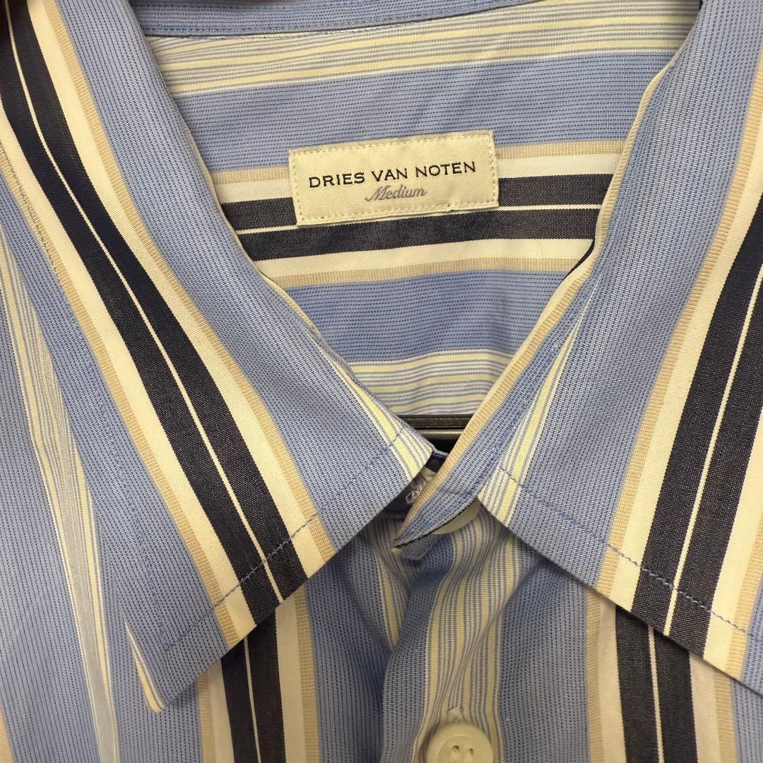 dries van noten 23ss ストライプシャツ レイヤード