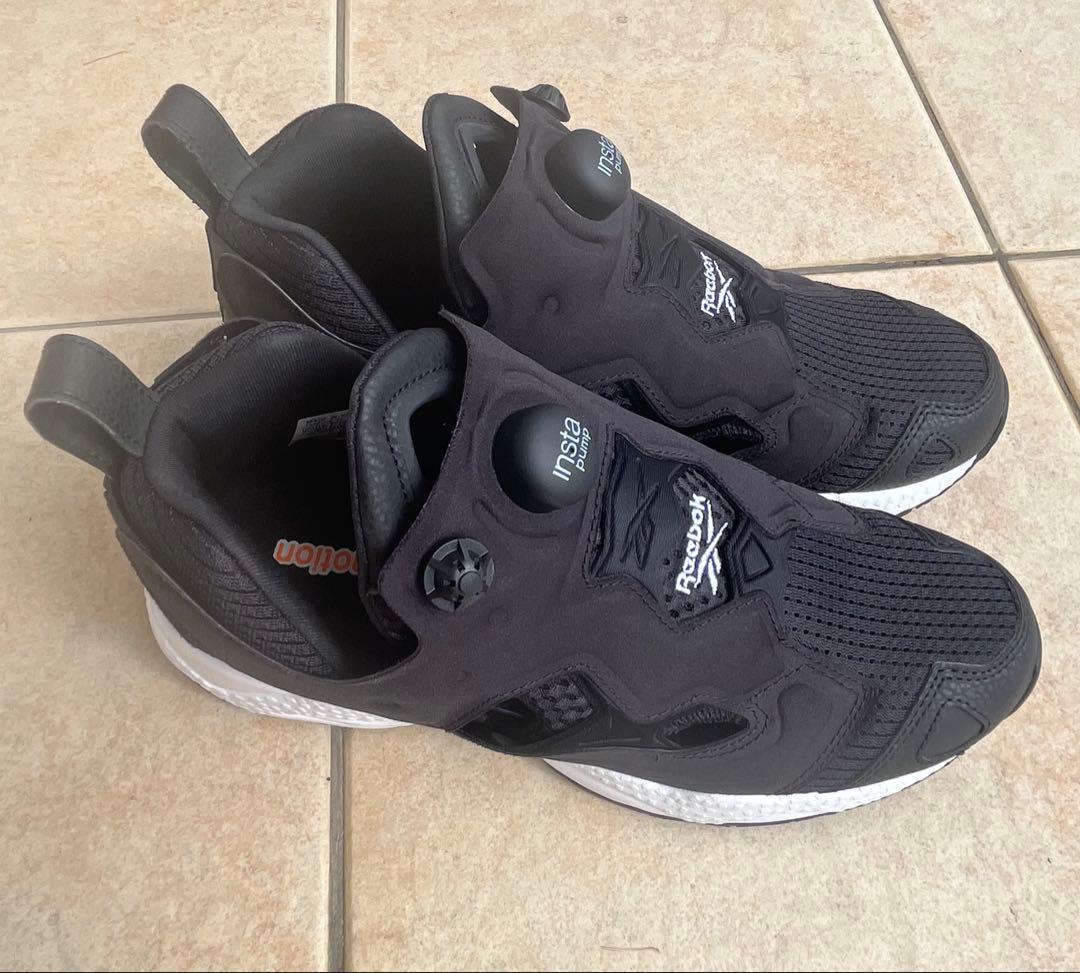 Reebok インスタポンプリューリー ブラック 25.5cm【未使用に近い】