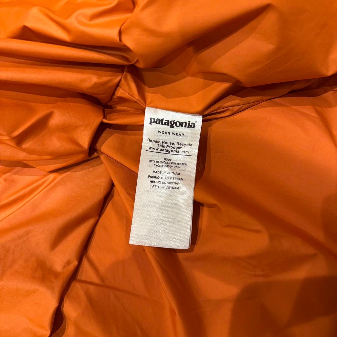 patagonia  jacket GORE-TEXオレンジ フード付