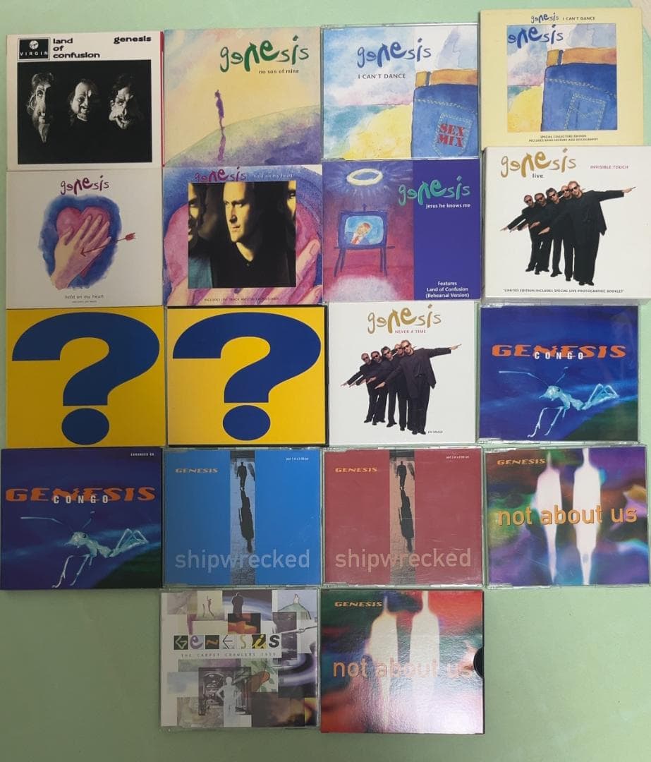 Genesis 貴重シングルCD18作品まとめて！ジェネシス