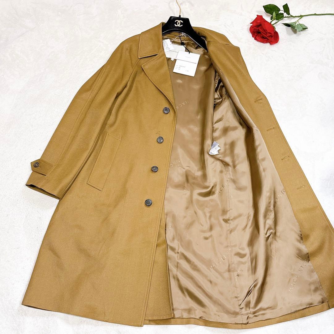 新品タグ付き✨　マッキントッシュ　チェスターコート　ウール　シルク　最高級　36