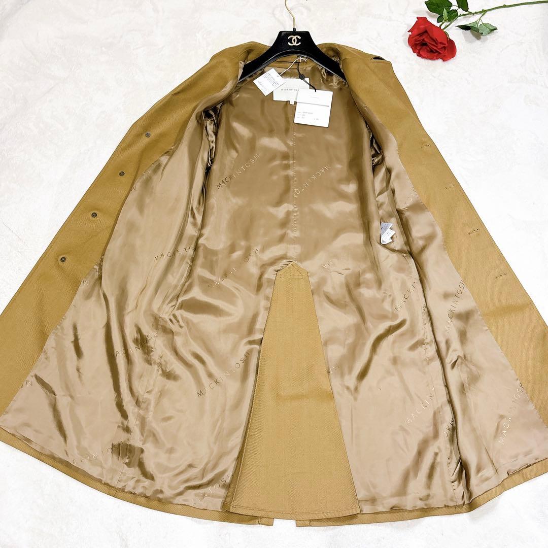 新品タグ付き✨　マッキントッシュ　チェスターコート　ウール　シルク　最高級　36