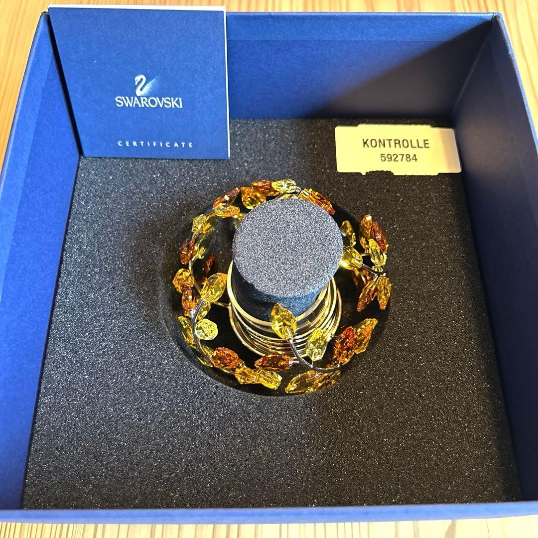 スワロフスキー　キャンドルホルダー