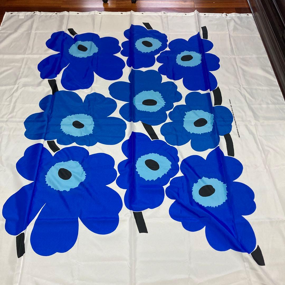 マリメッコ　シャワーカーテン　ウニッコ