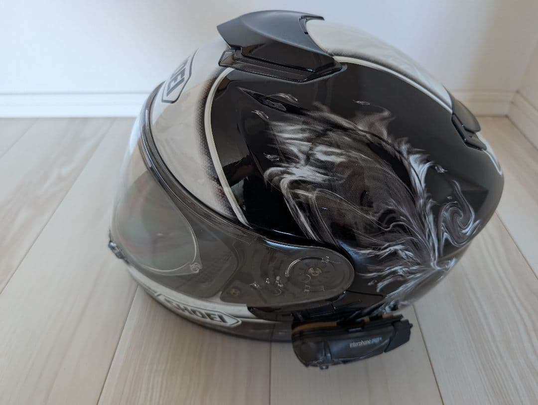 【ジャンク品扱い】SHOEI フルフェイスヘルメット スモークグラフィック