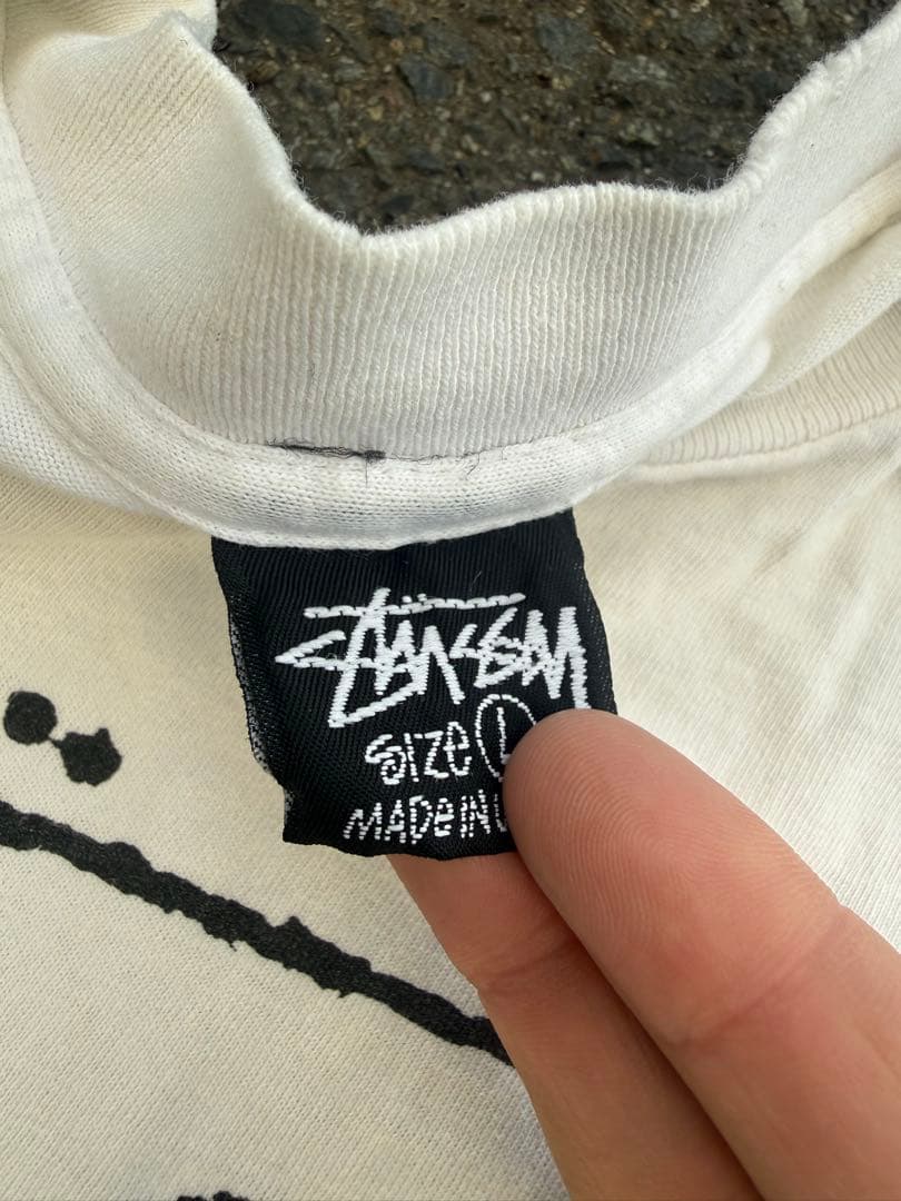 り*様 90s 80s old stussy Tシャツ Sロゴ オールドストゥー