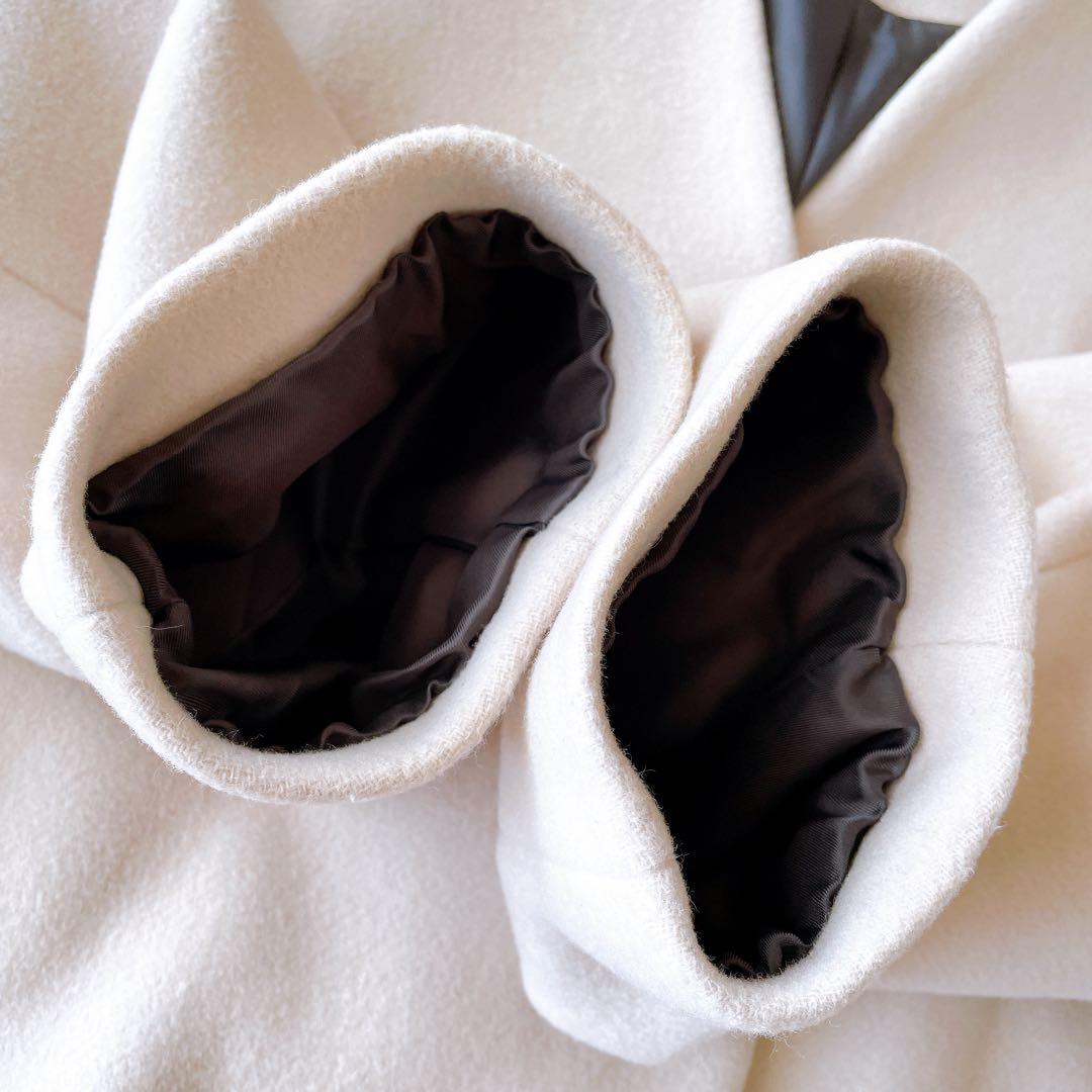 IENA MANTECO ノーカラーロングコート アウター イエナ