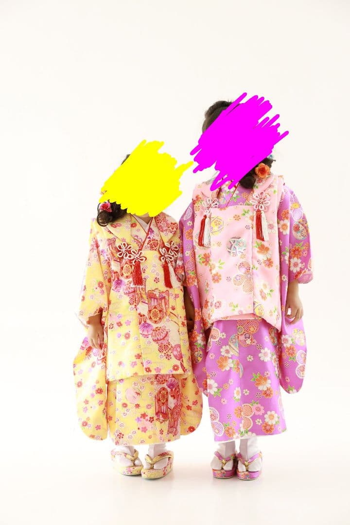 七五三　三才　被布セット着物　女の子