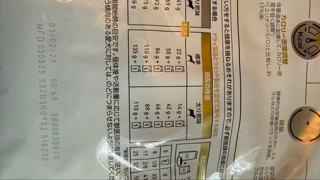 ロイヤルカナン 療法食 犬用 ユリナリーS/O ライト ドライ 3kg