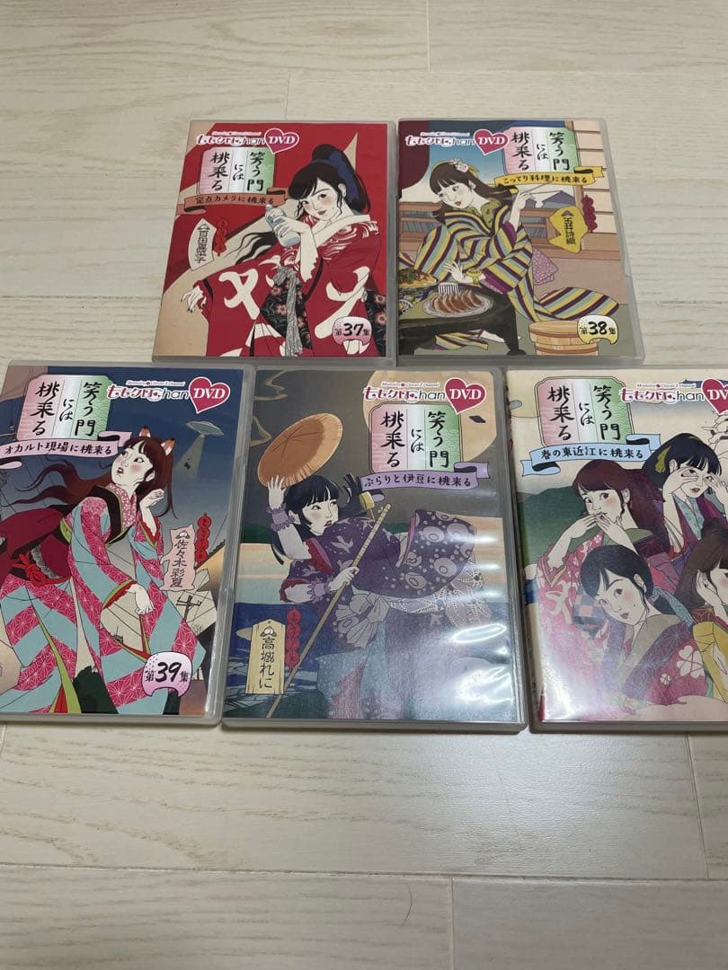 ももクロChan 第8弾　笑う門には桃来るDVD 5巻セット