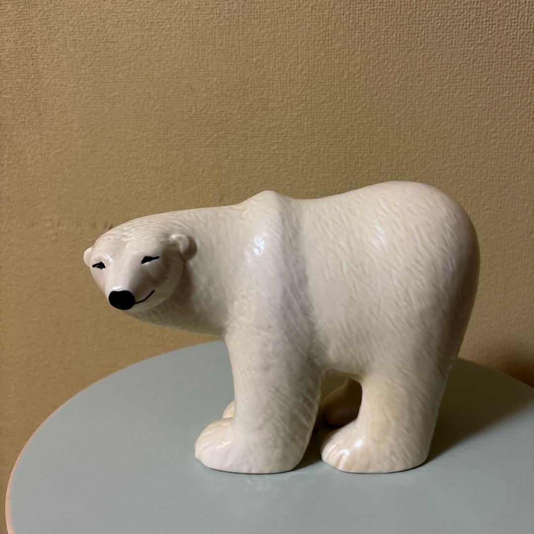 【美品】LISA LARSON リサラーソン ポーラーベア(L大)シロクマ 北極