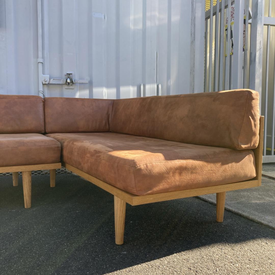 【お値下げOK】人気色 Momonatural モモナチュラル デイソファミニ