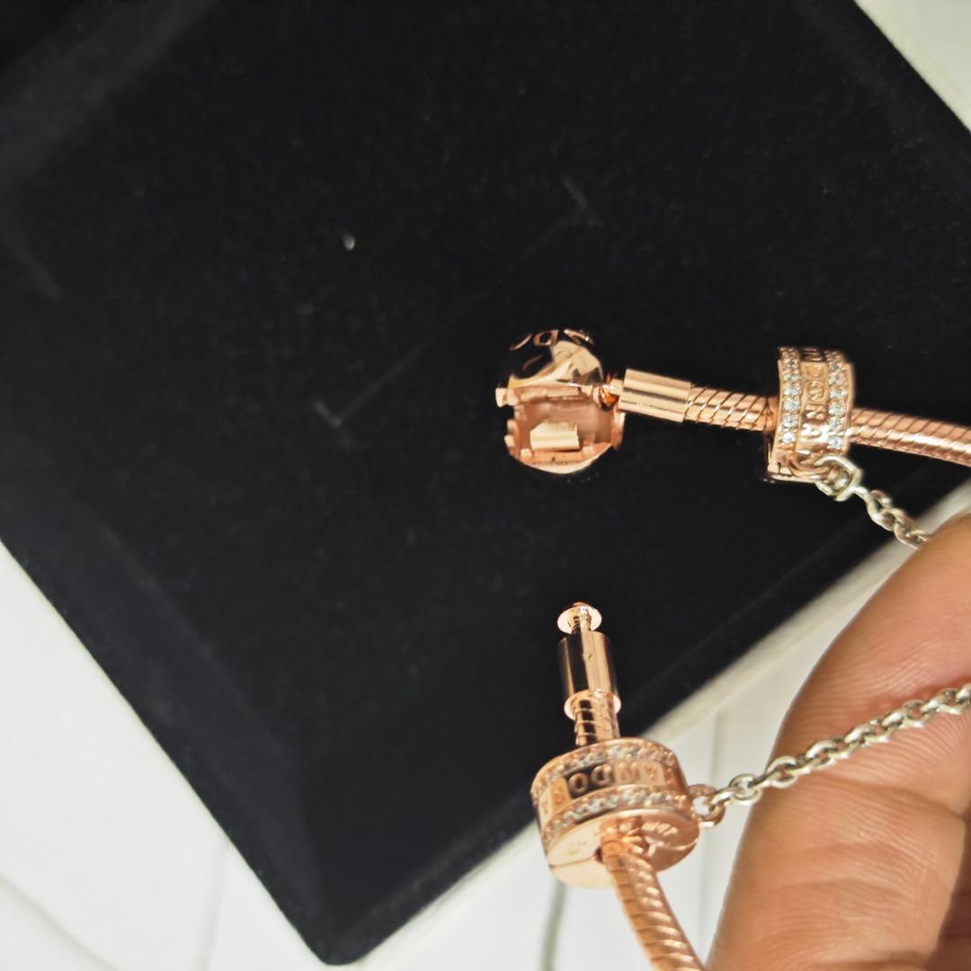 Pandora ローズゴールド ブレスレット S925