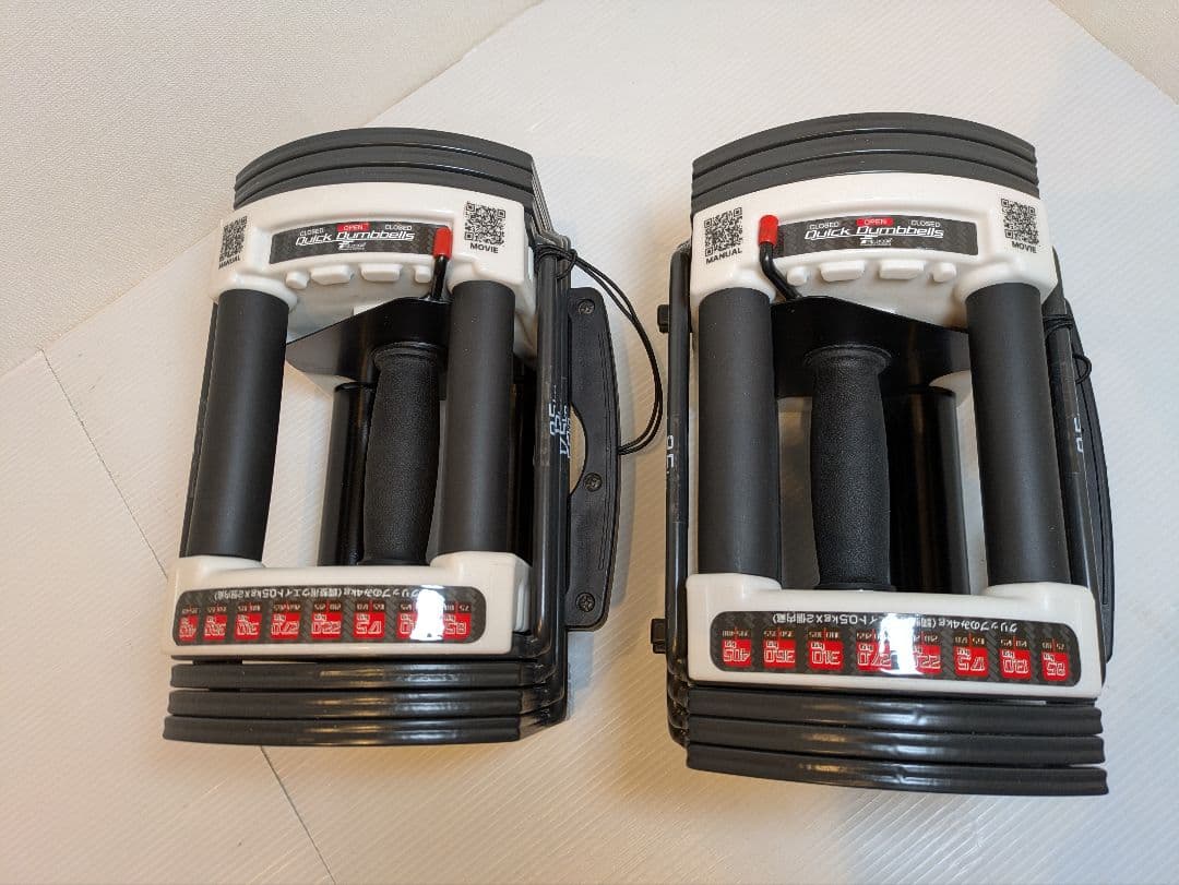 【カレーらいす】FIELDOOR 可変式クイックダンベル 22kg　①