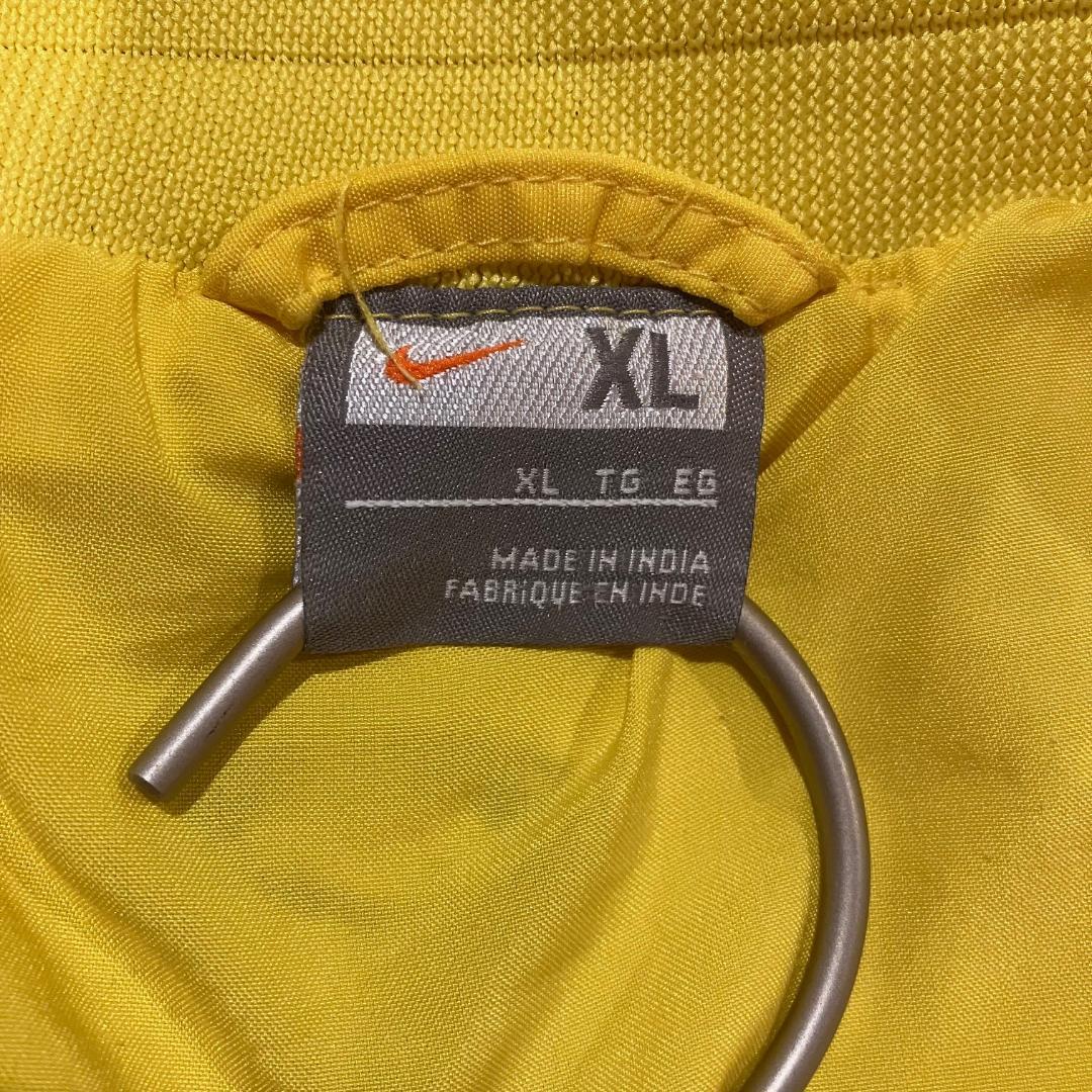 NIKE　JUVENTUS　ナイロンジャケット　ジップアップ/イエロー　XL