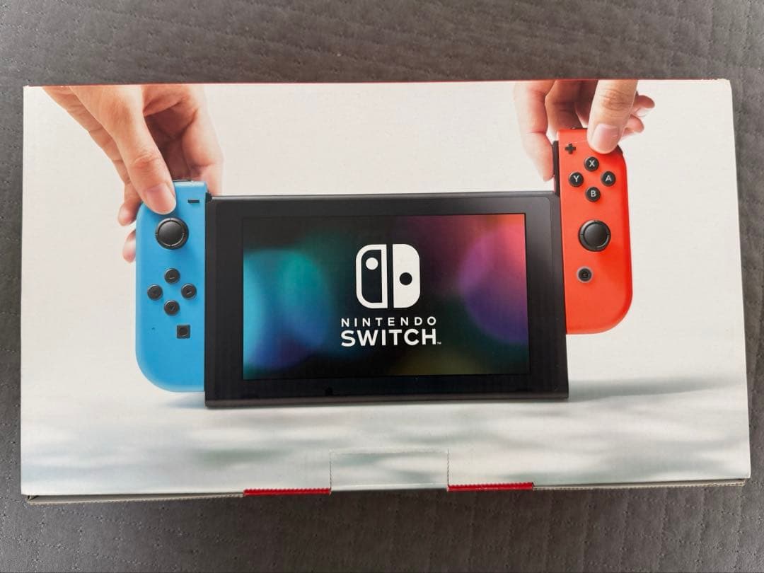 【未使用に近い美品】Nintendo Switch フィルム貼付済+箱