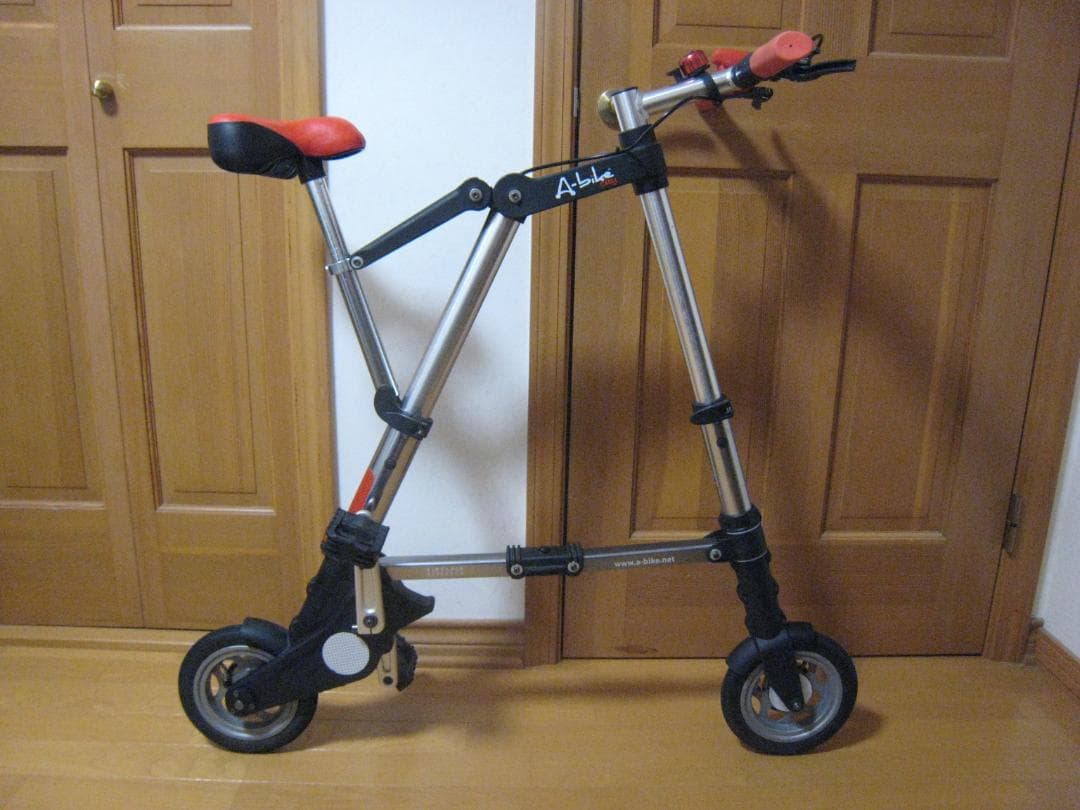 【程度良】A-BIKE-CITY正規品 8インチ 前後エアータイヤ