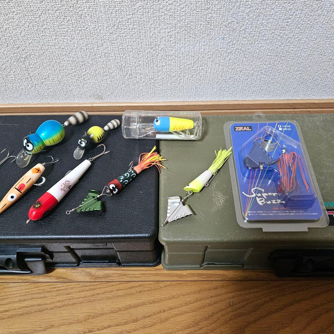 ガ*ク様 ZEAL ズイール ルアーとボックス×2　セット