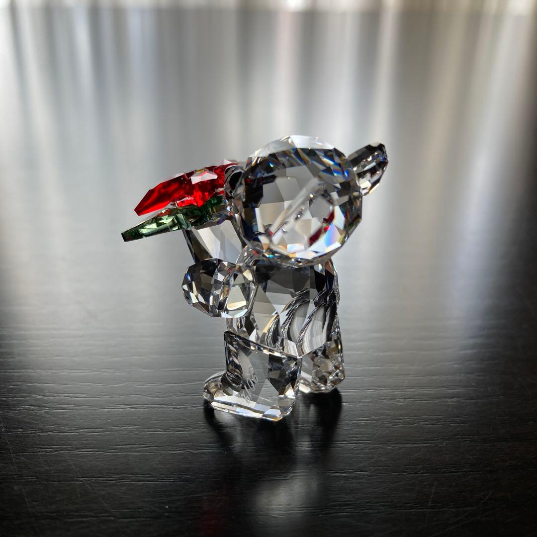 スワロフスキー クリスマスベア 2012年限定 ポインセチア