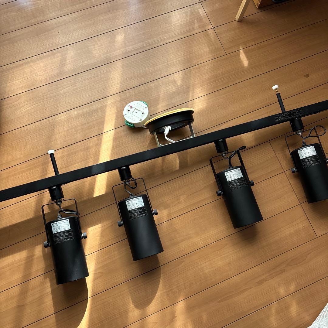 MUJI 無印 照明 ダクトレール システムライト本体 スポットライト LED