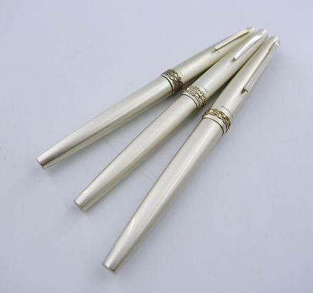 PLATINUM プラチナ 万年筆 3本まとめ売り 18K-750