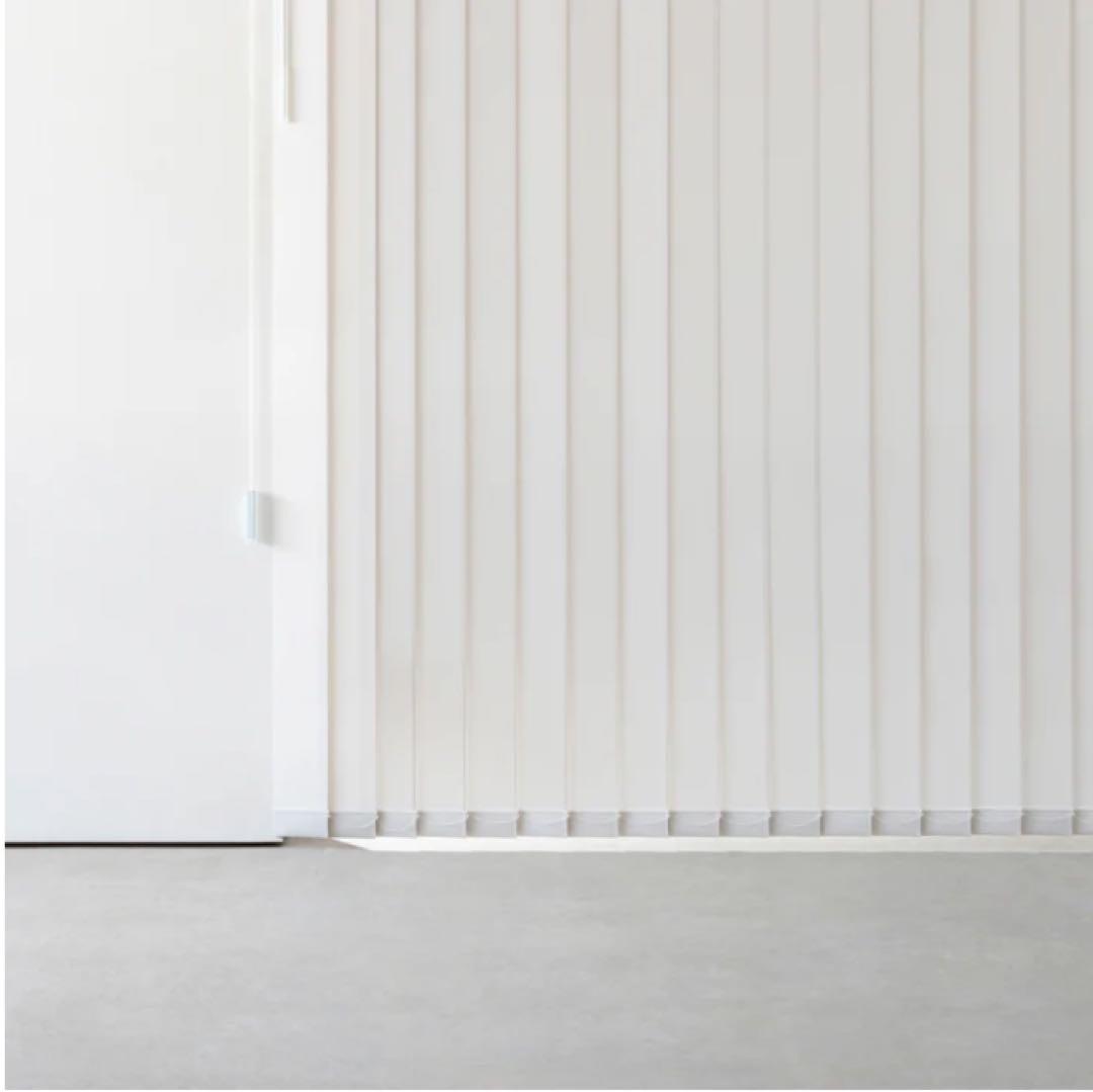 【新品】パールグレー バーチカルブラインド229×117cm