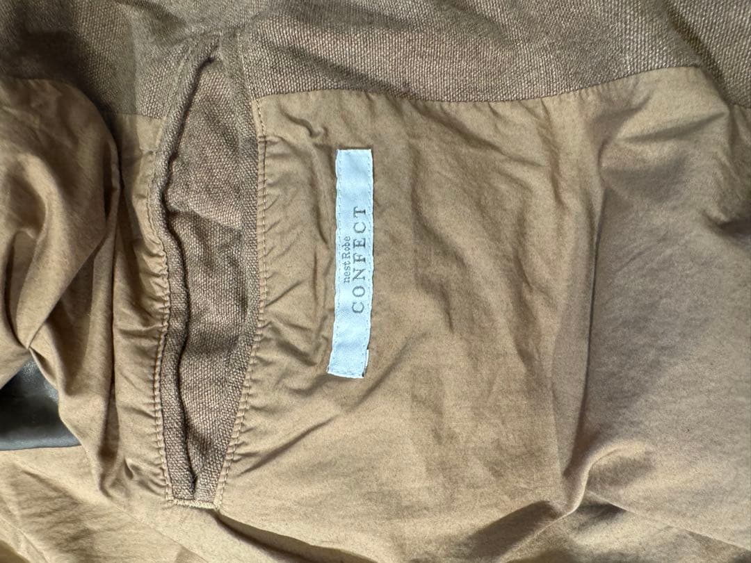 CONFECT heavy linen ulster coat ヘビー リネン