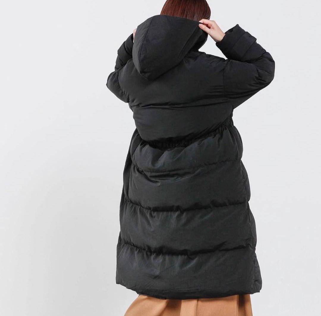 定価3.9万【美品】trois トロワ ロングコート ダウンコート ロングダウン