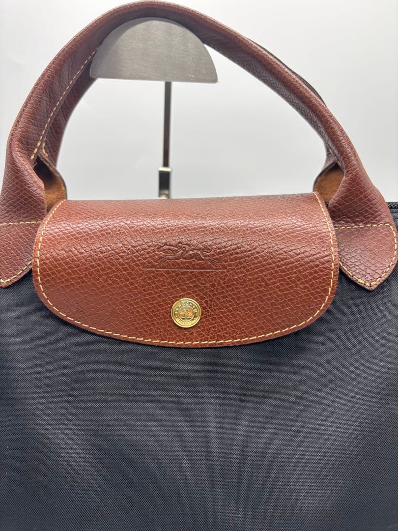 ロンシャン トートバッグ ルプリアージュ L ナイロン ネイビー 大容量 人気