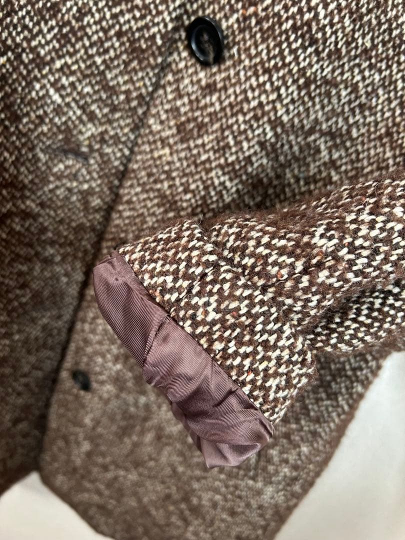 A.P.C アーペーセー　コート　ジャガード　キュプラ　美品　アウター