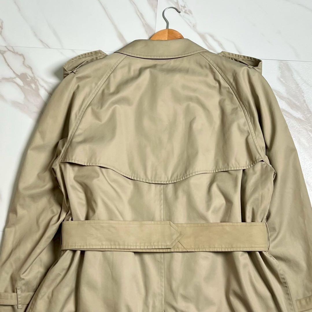 ꧁バーバリー ꧂ 定番トレンチコート ノバチェック ライナー ベルト付 ベージュ