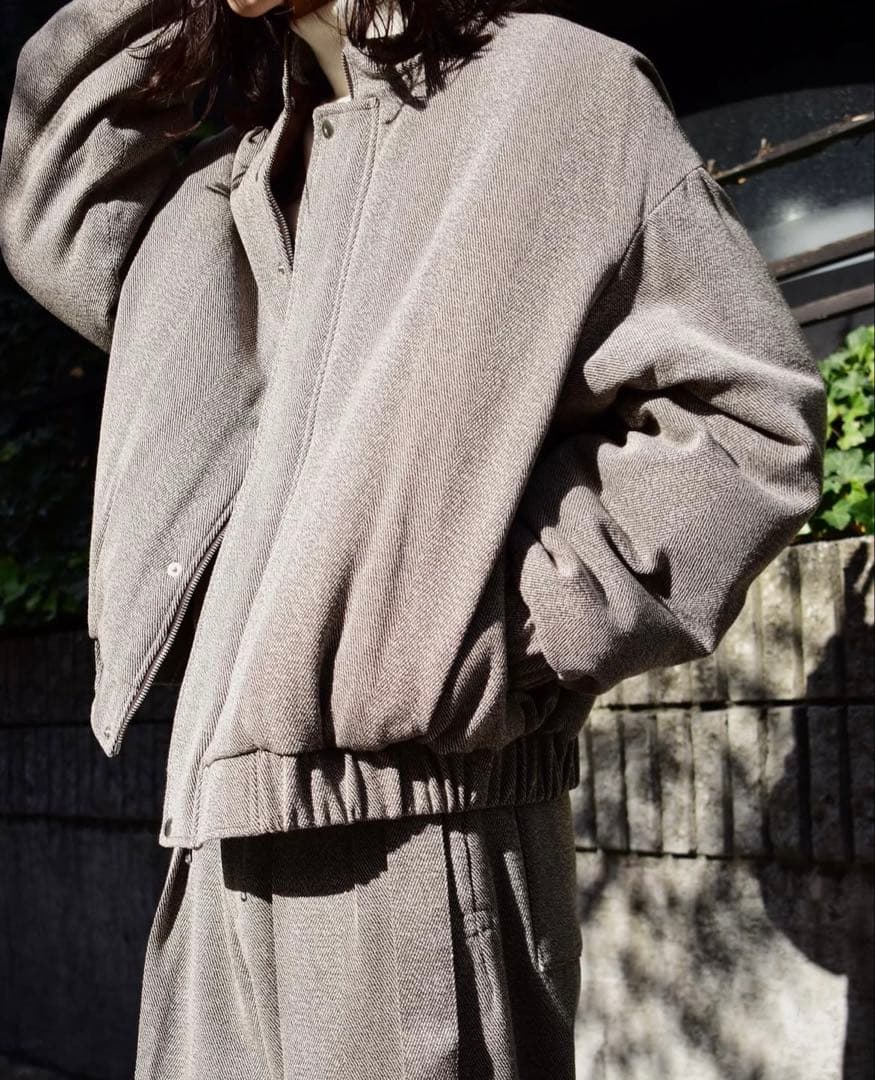 ジャケット・アウター 23AW SEEALL OVERSIZED BOMBER JACKET