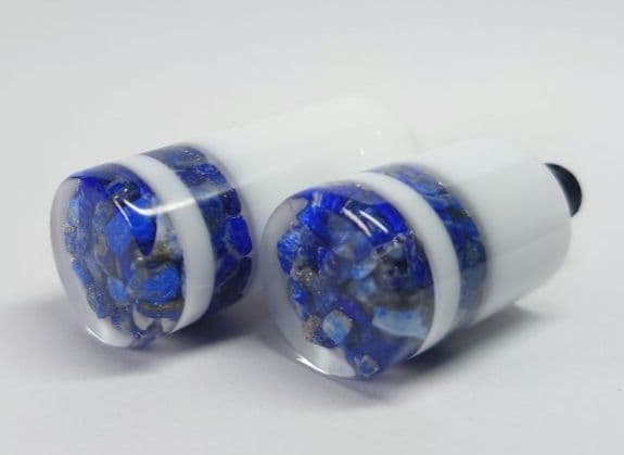 ジョイントプロテクター　3/8-10山(天然石ラピスラズリデザイン)