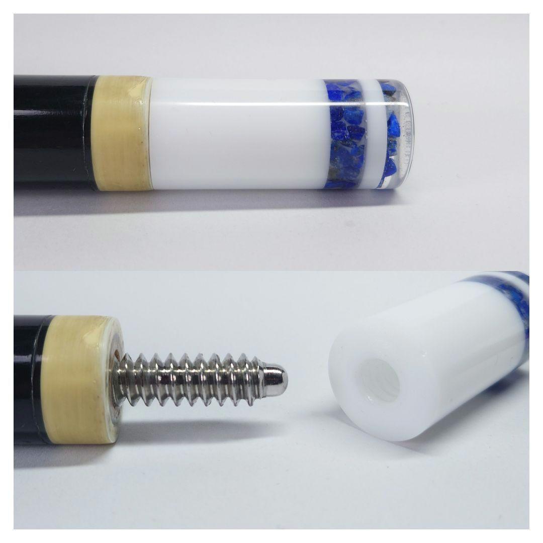 ジョイントプロテクター　3/8-10山(天然石ラピスラズリデザイン)