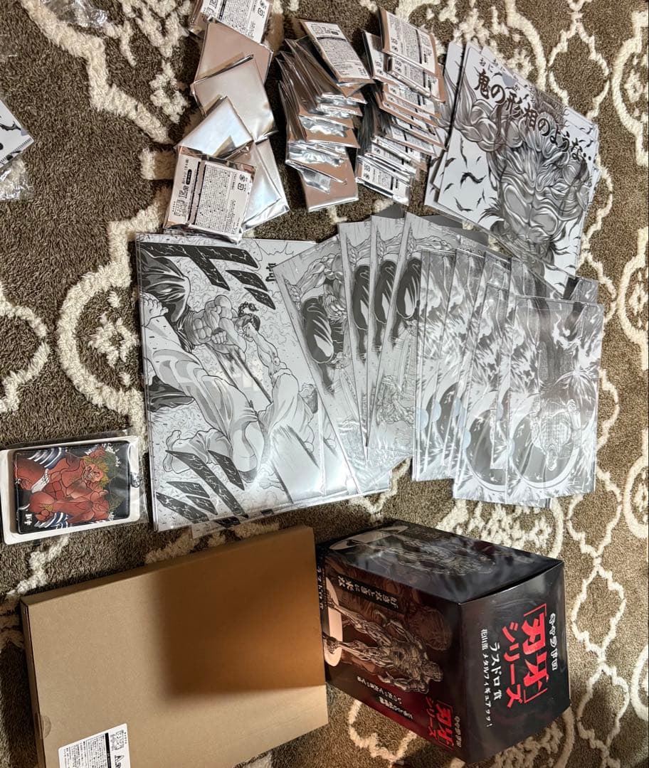 最安値 キャラドロ刃牙　一番くじ　ラストワン賞　A賞 C賞　その他45点くらい