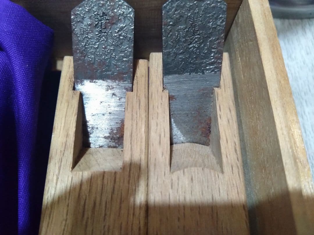 彫清　拓　 彫刻小道具　10本組　#彫刻刀　# 小道具　#突き鑿　#大工道具