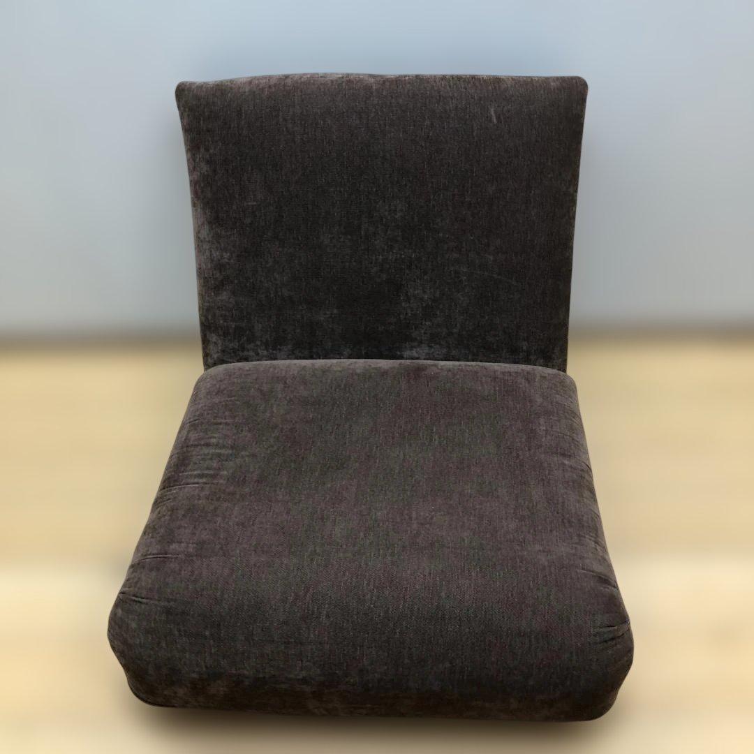 送料無料 ブラウン 座椅子 ソファベッド リクライニング　250811-4