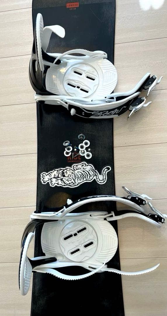 RIDE LOWRIDE 【120cm 】子供用 スノーボード&バインディング